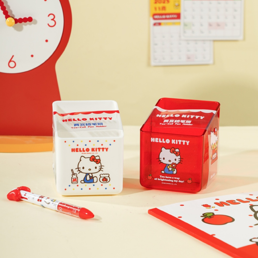 Office Supply Office Stationery Items - Porte-stylo Sanrio Kawaii authentique, organisateur de