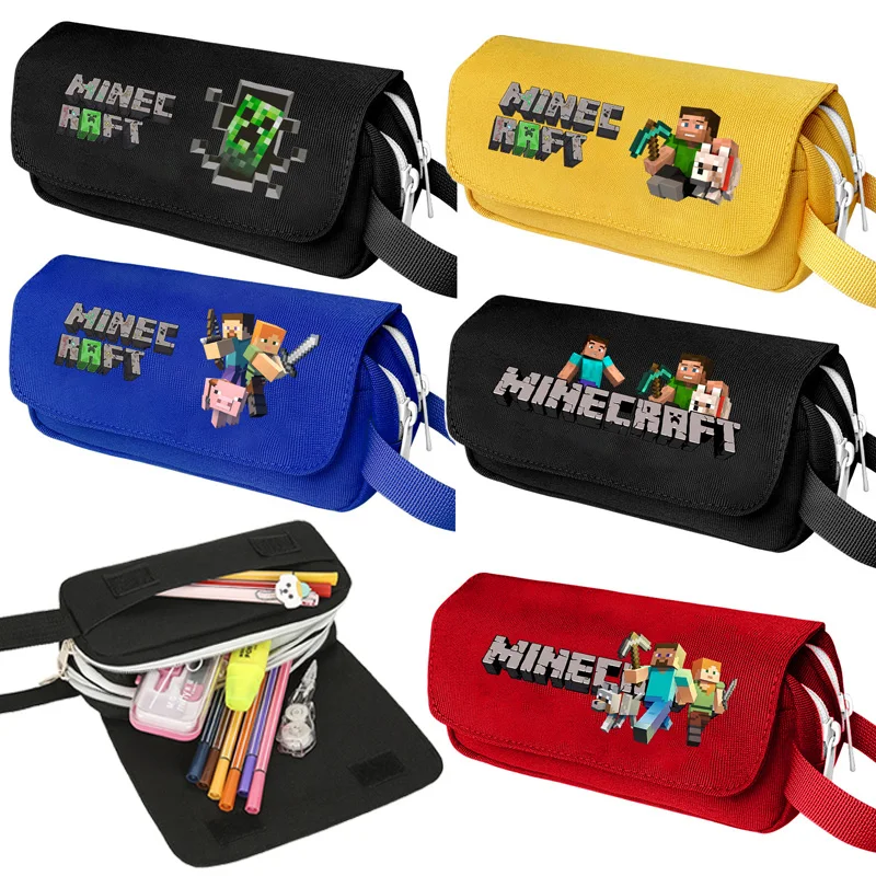 Pencil Case Large - Trousse à crayons série Pixel Miner
