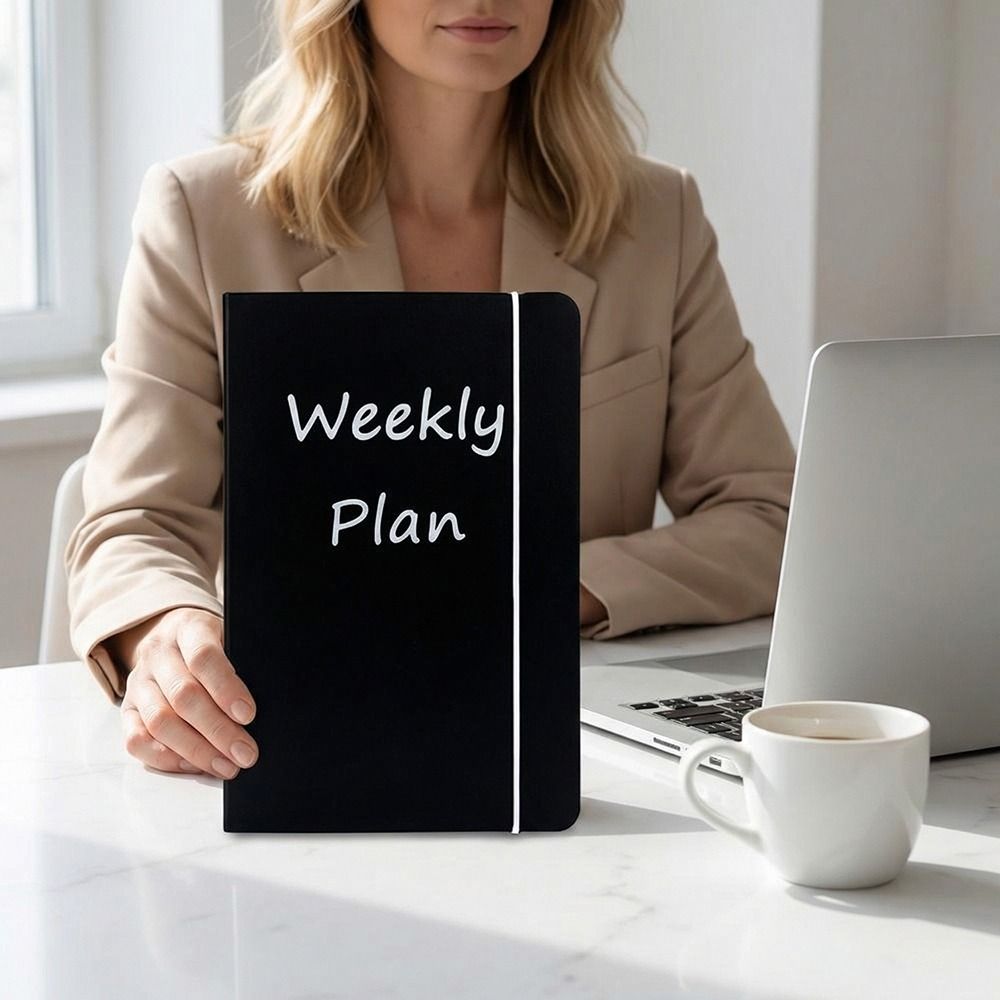 Planner Weekly Budget - Organiseur A6 à feuilles mobiles, couverture