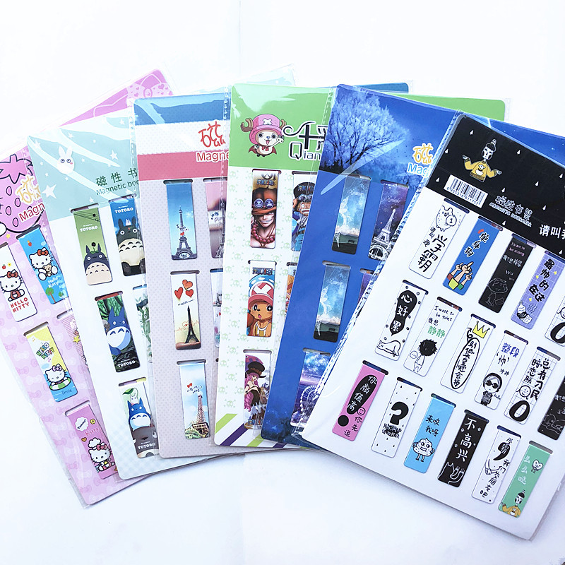 Bookmark Magnetic Clip - Marque-pages magnétiques tour de chat, 18
