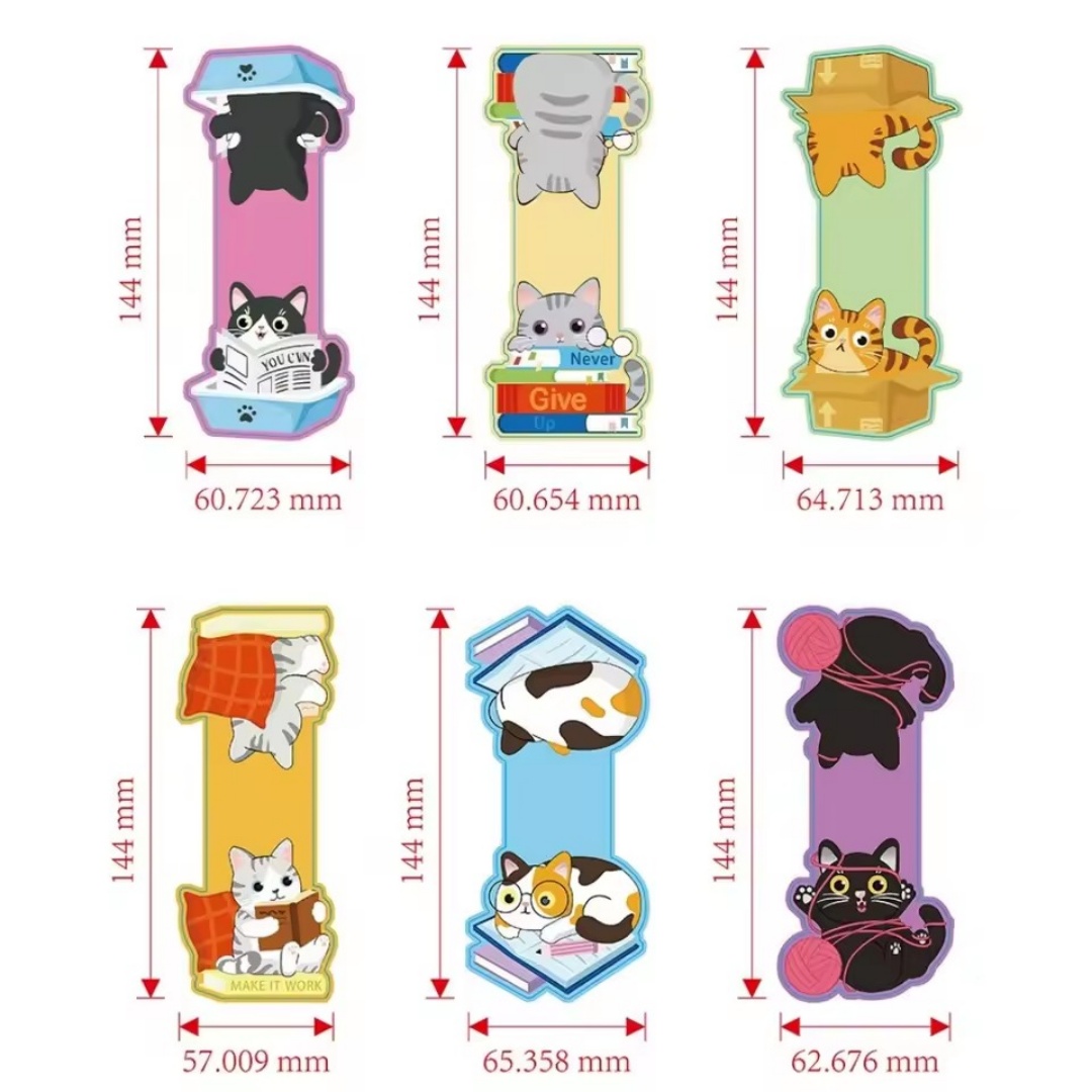 Bookmark Magnetic Clip - 1 ensemble de marque-pages magnétiques créatifs