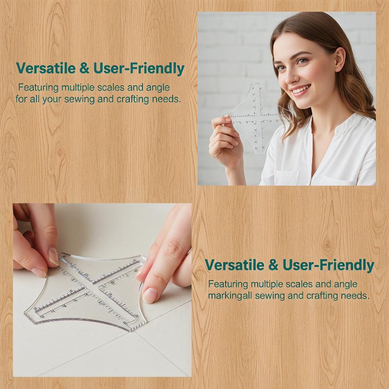 Règle de mesure transparente e - Ruler Set Transparent avis et prix