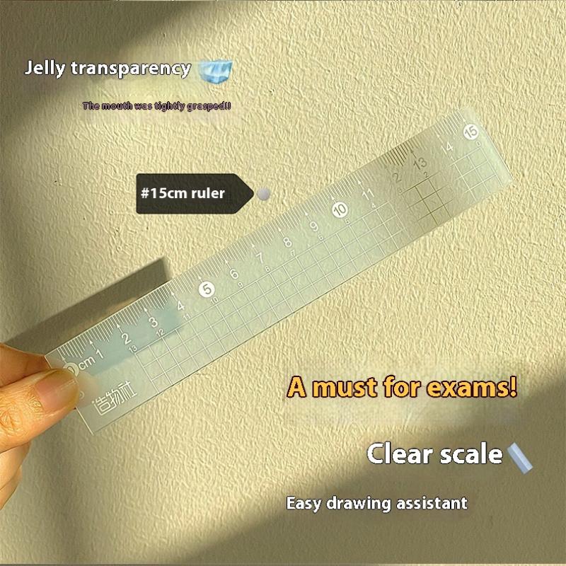 Ensemble de règles de gelée 4  - Ruler Set Transparent avis et prix