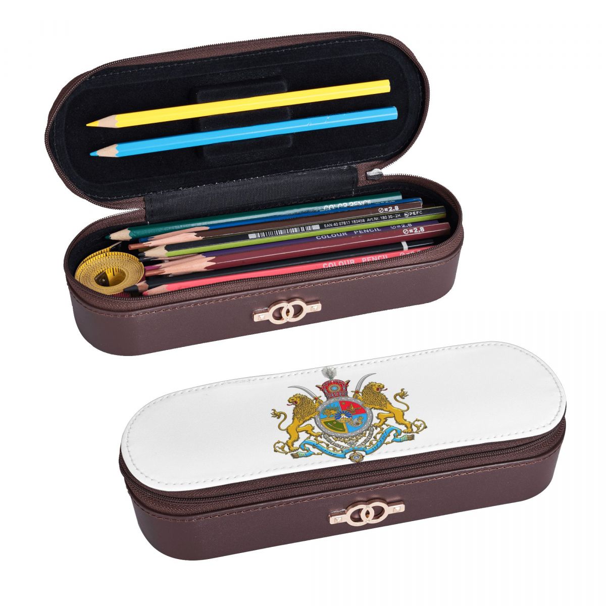 Étui à crayons en cuir avec em - Lion Stationery & Office Supply(Kunshan)Co.Ltd avis et prix