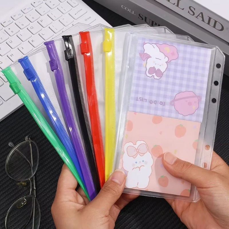 2-12 pochettes transparentes A - Planner Weekly Budget avis et prix