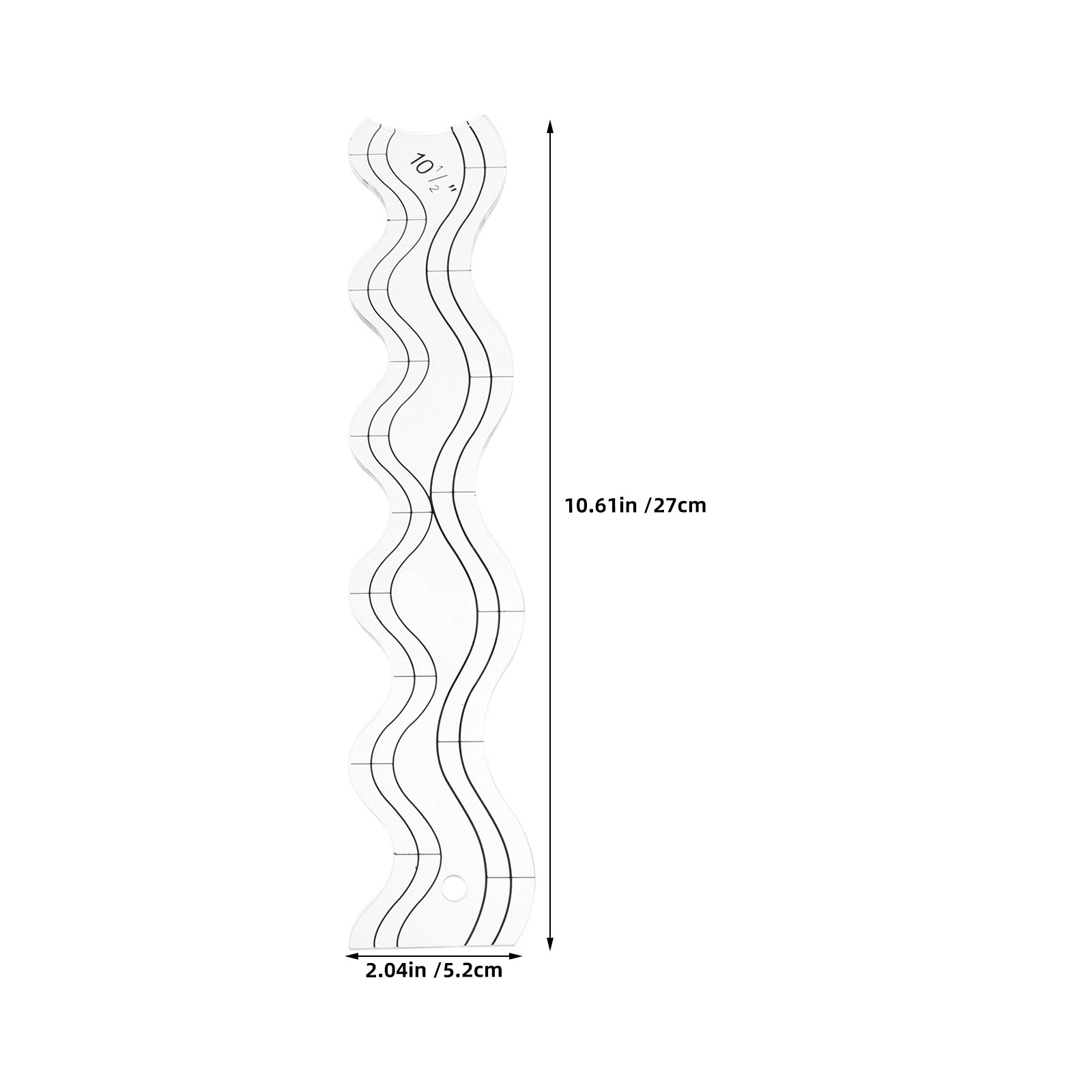 Ensemble de 2 règles de quilti - Ruler Set Transparent avis et prix