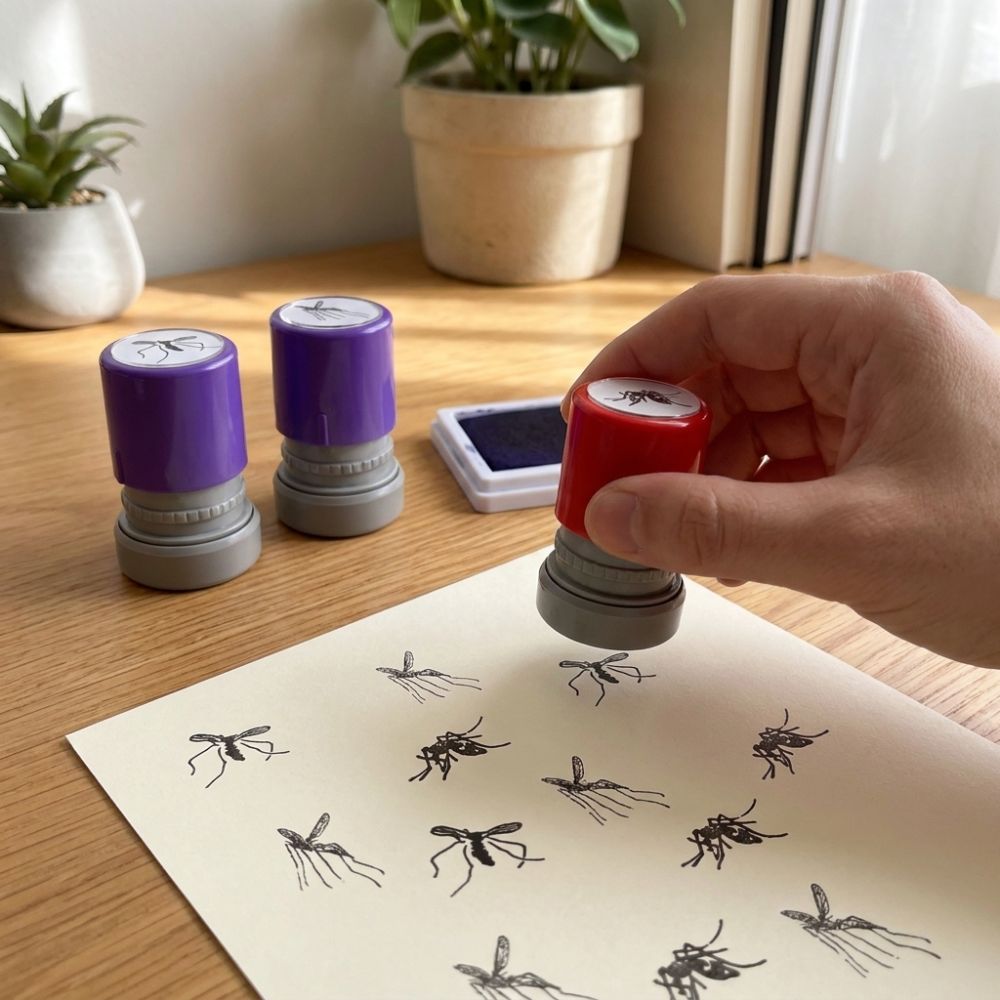 Tampons auto-encreurs variés,  - Self Inking Stamp avis et prix