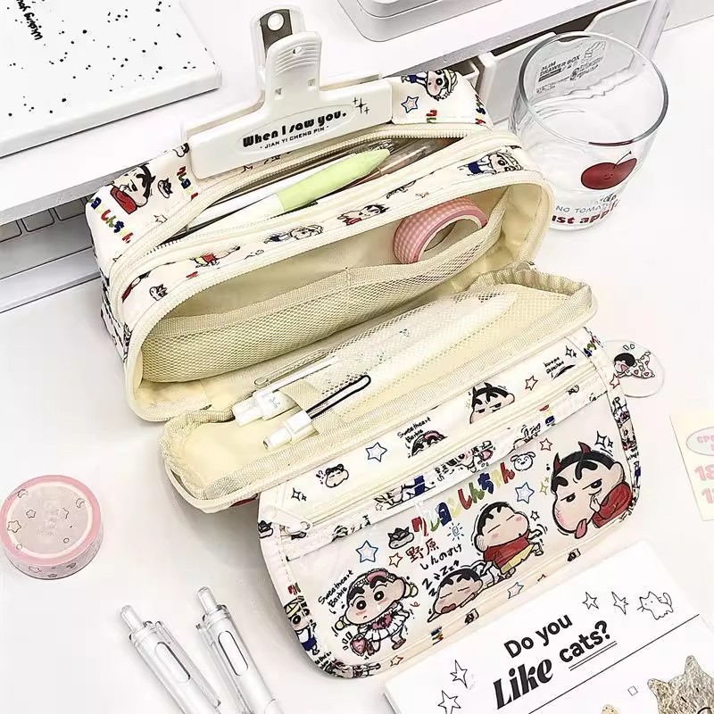 Trousse à crayons Kawaii Crayo - Pencil Case Large avis et prix