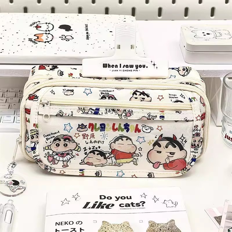 Trousse à crayons Kawaii Crayo - Pencil Case Large avis et prix