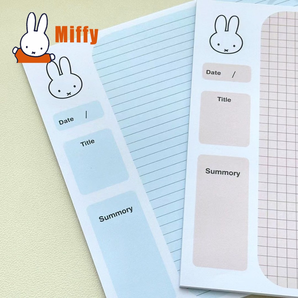 Bloc-notes Kawaii Miffy, papet - Office Supply Office Stationery Items avis et prix