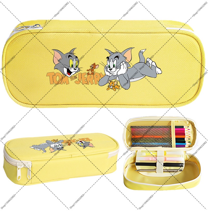 Tom et Jerry – trousses à cray - Pencil Case Large avis et prix