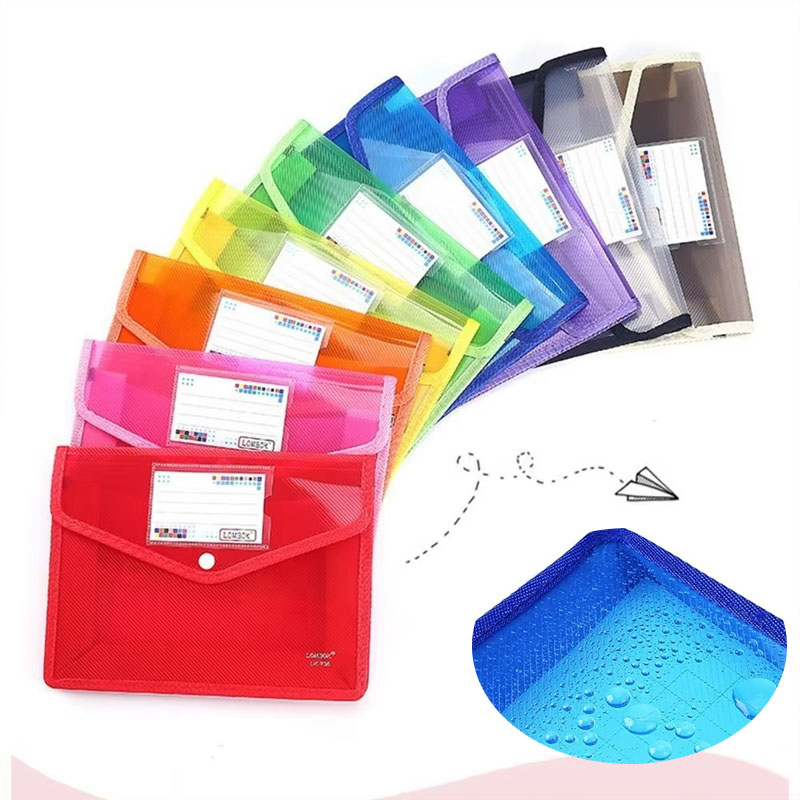 Dossier à bouton-pression étan - Is Stationery Office Supply avis et prix