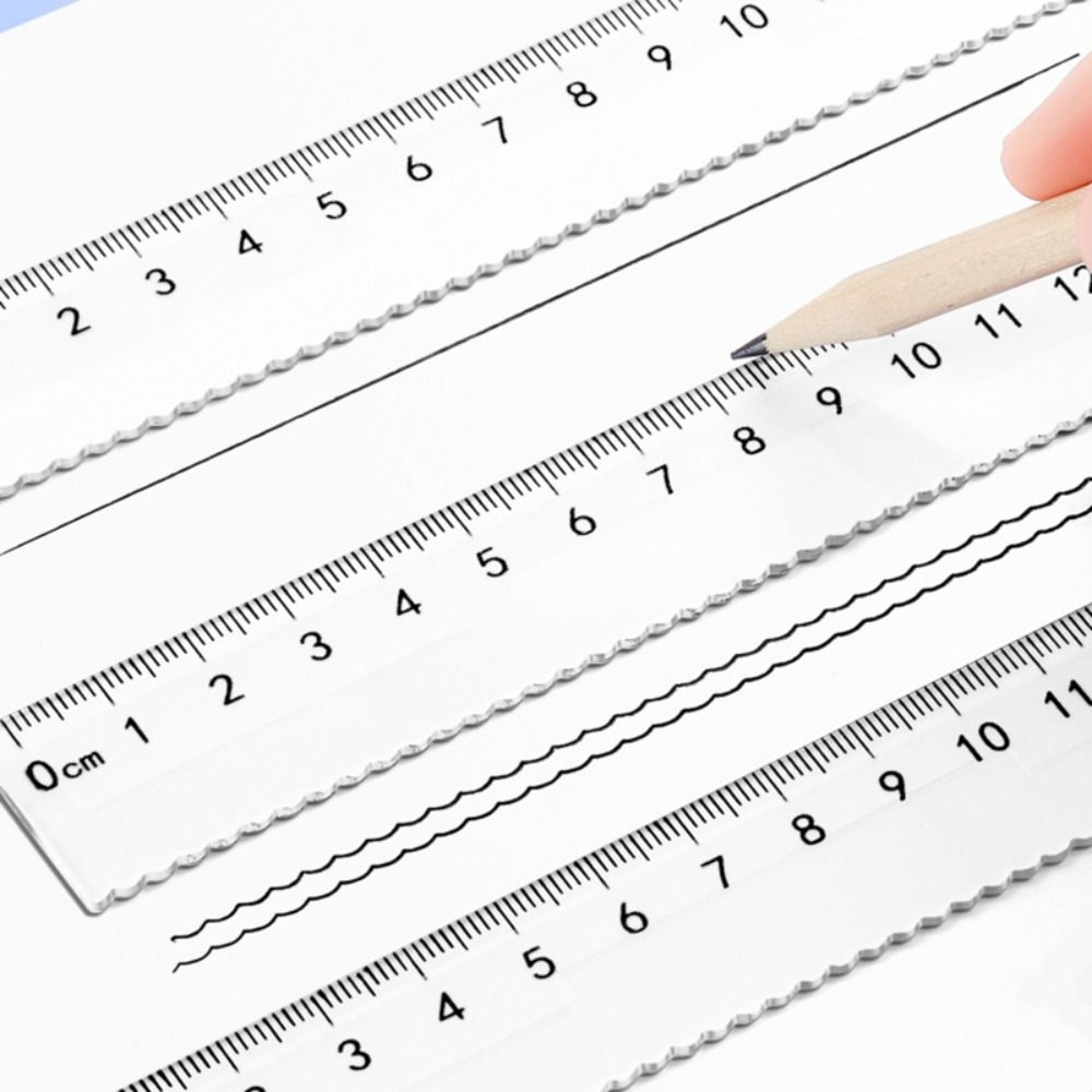 Ensemble de 8 pièces : Règle e - Ruler Set Transparent avis et prix