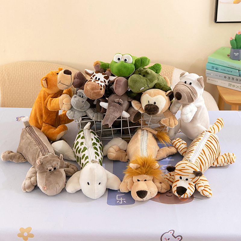 Étui à stylo en peluche élépha - Lion Stationery & Office Supply(Kunshan)Co.Ltd avis et prix