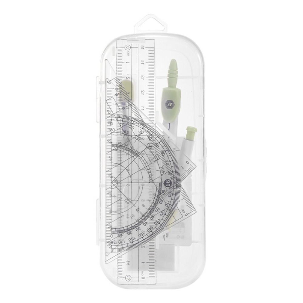 8 pièces/ensemble règle en pla - Ruler Set Transparent avis et prix