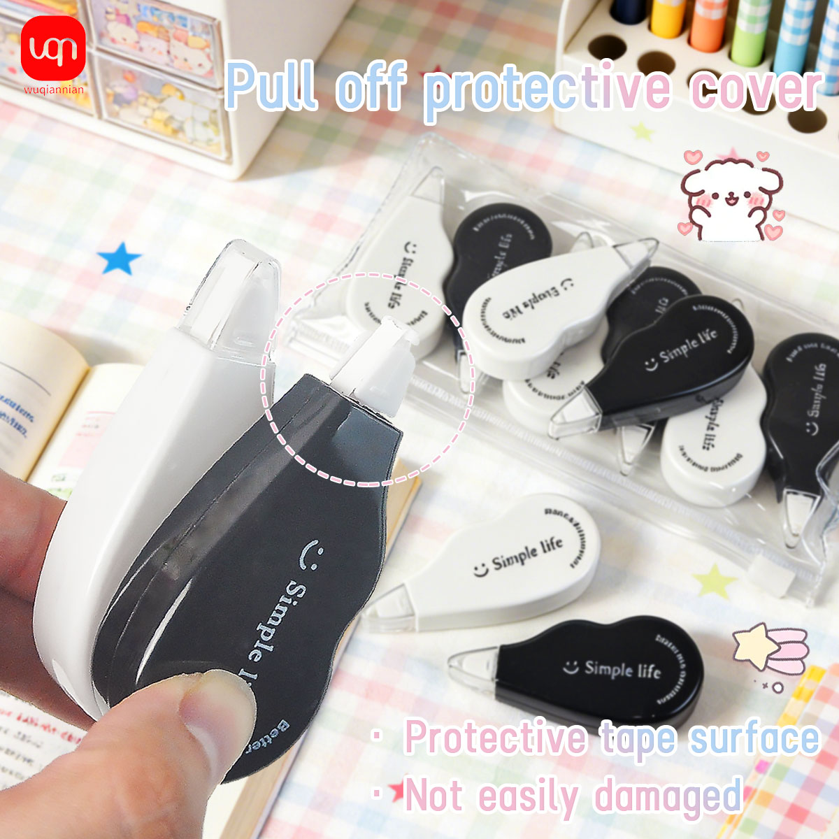 WQN - Mini ruban correcteur no - Office Supply Office Stationery Items avis et prix