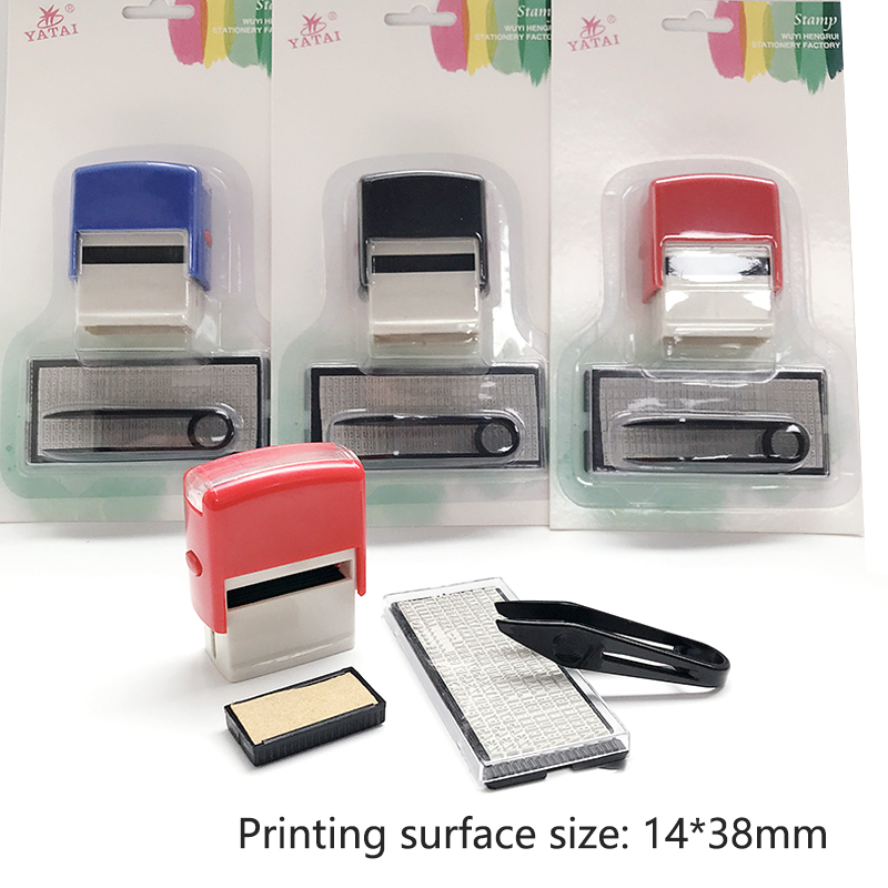 【Nice】Kit de tampons en caoutc - Self Inking Stamp avis et prix