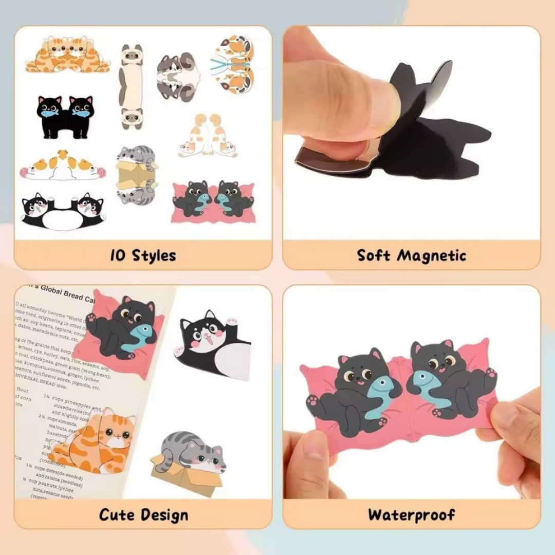 1 ensemble de marque-pages mag - Bookmark Magnetic Clip avis et prix