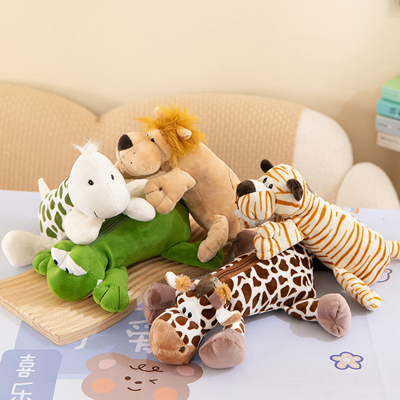 Étui à stylos en peluche avec  - Lion Stationery & Office Supply(Kunshan)Co.Ltd avis et prix